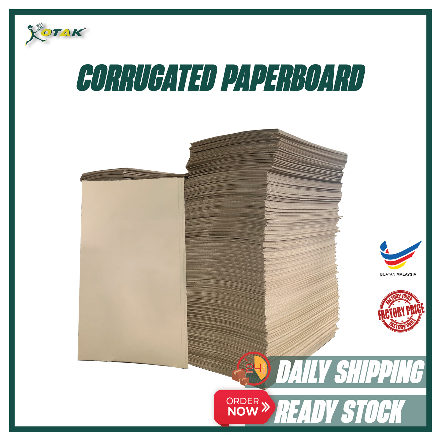 Big Sheetboard / Big Paper Board / Cardboard (100CM X 100CM)