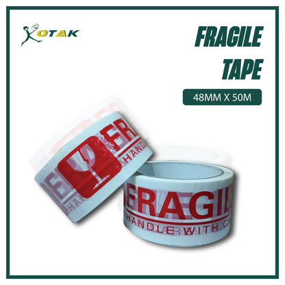 FRAGILE OPP TAPE 48 mm x 50 M