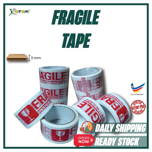 FRAGILE OPP TAPE 48 mm x 50 M